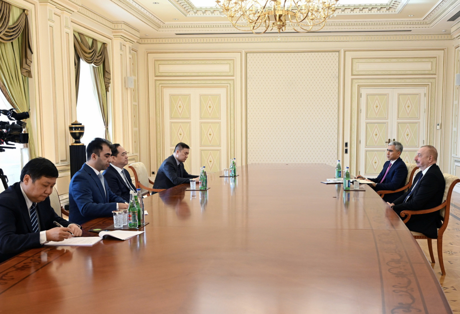 President Ilham Aliyev received President of Chinese People's Association for Friendship with Foreign Countries VIDEO