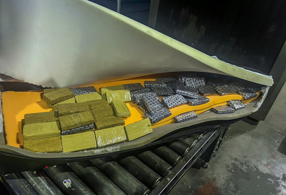 Avstriyaya gedən avtomobildə 21 kiloqramdan çox heroin aşkarlandı