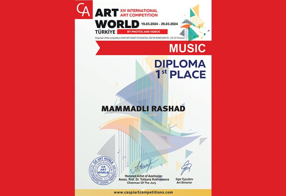 Musiqi məktəblərinin şagirdləri beynəlxalq müsabiqələrdə uğur qazanıblar