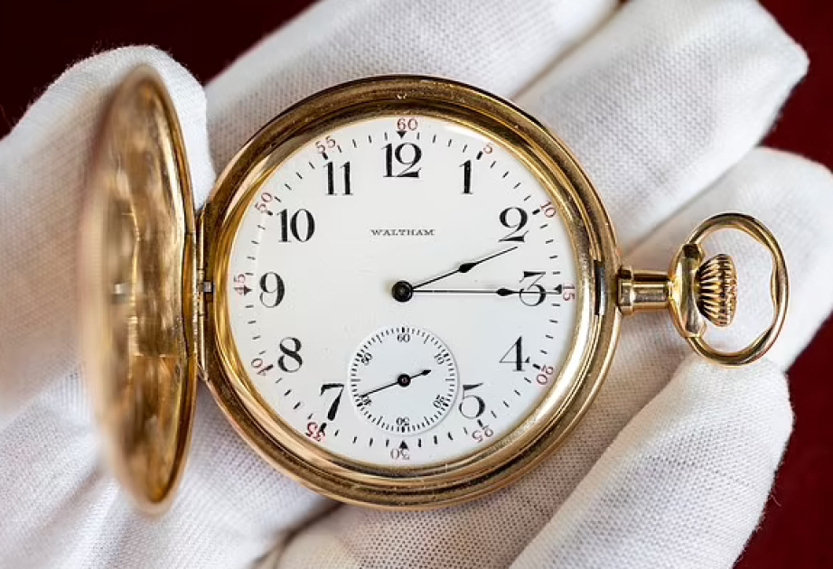 Titanic's wealthiest passenger's gold pocket watch sells for record-breaking €1.4 million