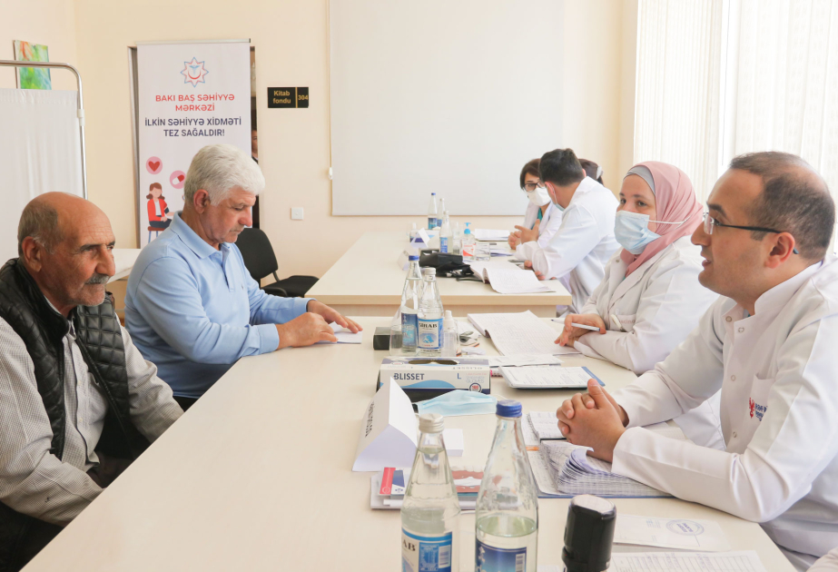 Həssas əhali qruplarından olan şəxslər üçün Sığınacaq və Reabilitasiya Müəssisəsində tibbi aksiya keçirilib