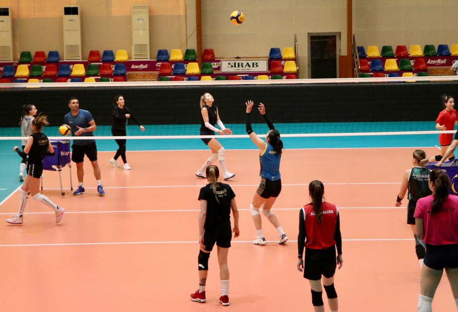 Azərbaycanın voleybol millisi Qızıl Avropa Liqası öncəsi məşqlərə start verib
