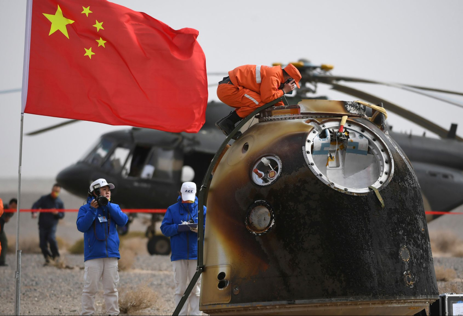 Çinin “Şencou-17” missiyasının astronavtları 6 aydan sonra Yerə qayıdıblar