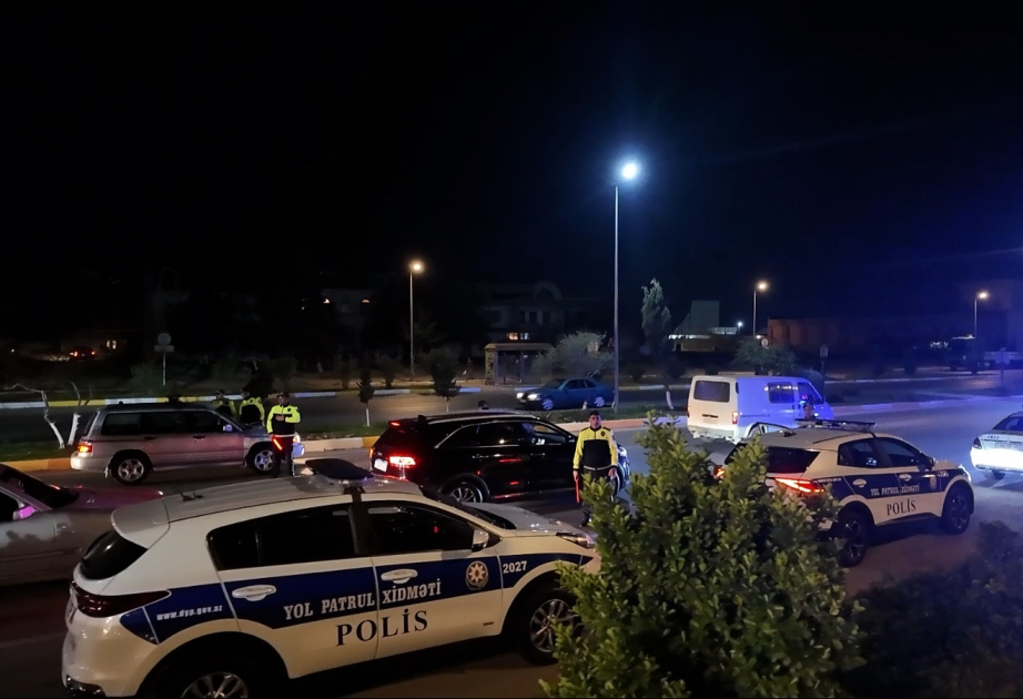 Sumqayıtda avtomobili narkotik vasitələrin təsiri altında idarə edən sürücülər saxlanılıb