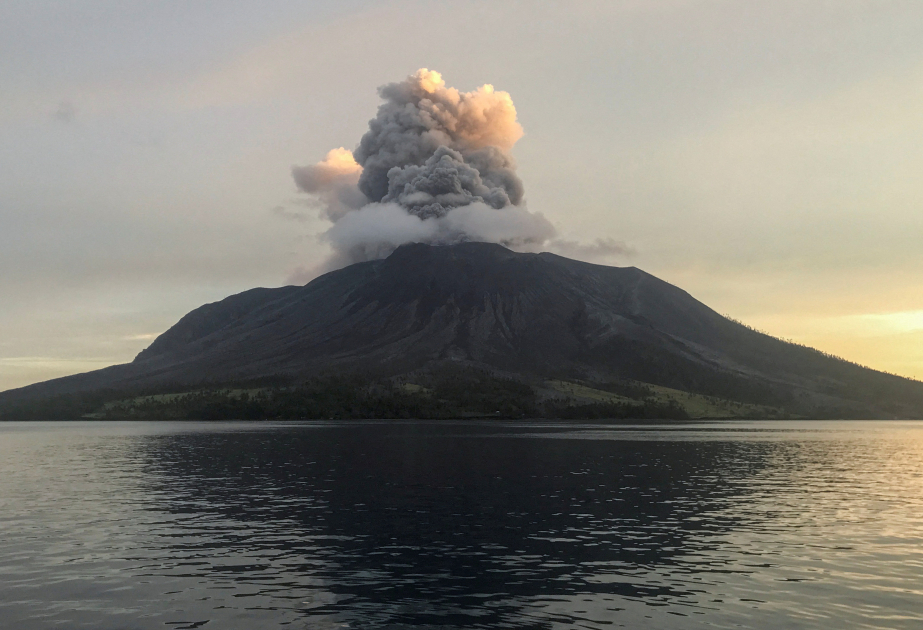 Indonesia's Ruang volcano erupts, more than 12,000 people evacuated