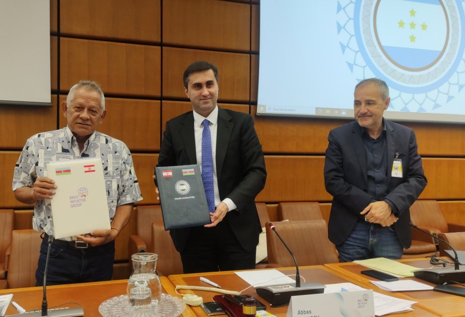 El Grupo de Iniciativa de Bakú y el Partido Tavini Huiraatira de la Polinesia Francesa amplían su cooperación