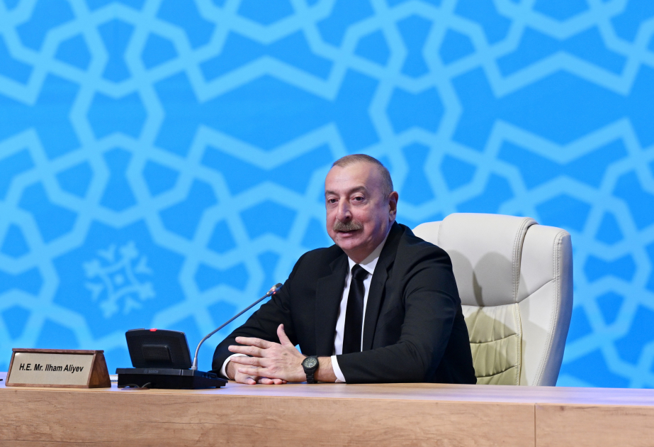 Президент Ильхам Алиев: На протяжении веков Азербайджан был местом слияния культур ВИДЕО