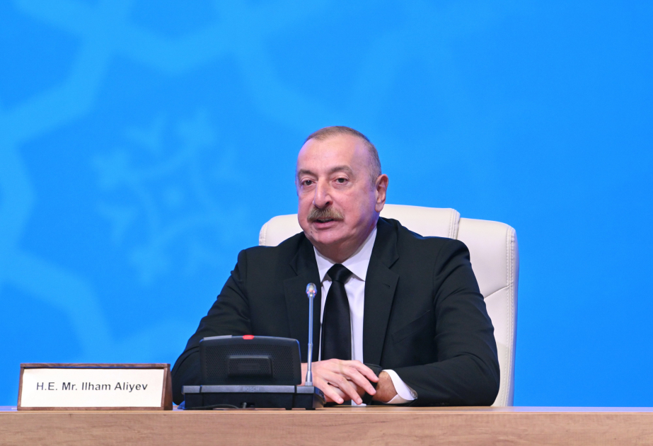 Presidente de Azerbaiyán: "Como anfitrión de la COP29, nos planteamos la construcción de puentes como nuestro papel"