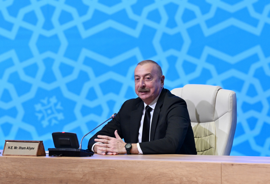 Präsident Ilham Aliyev: Aserbaidschan ist seit Jahrhunderten ein Ort, wo sich verschiedene Kulturen treffen