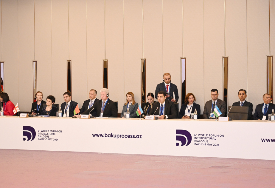 VI Ümumdünya Mədəniyyətlərarası Dialoq Forumu çərçivəsində nazirlərin 5-ci görüşü keçirilir