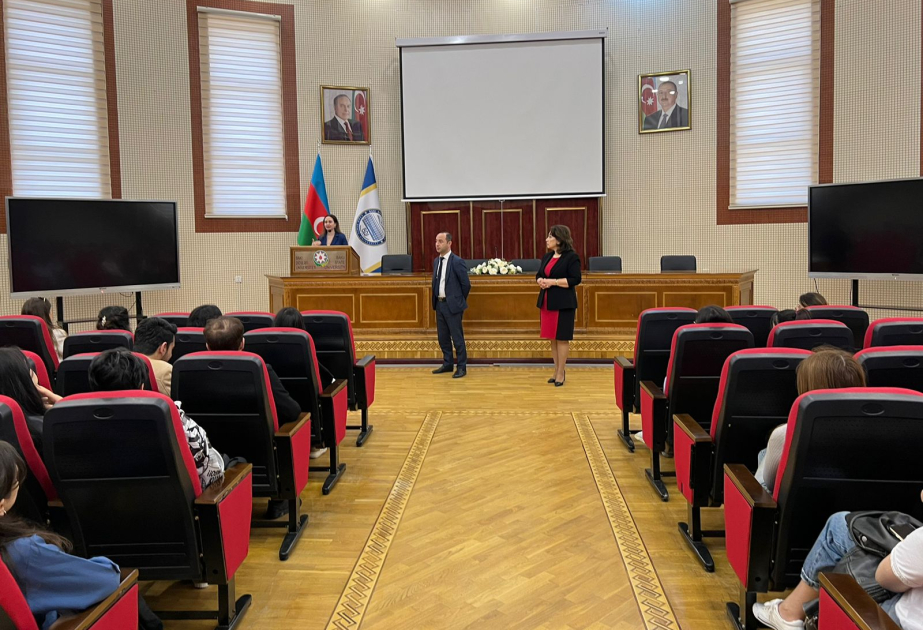 BDU-da İsrailin Yerusəlim İbrani Universiteti ilə imzalanmış ikili diplom proqramına dair infosessiya