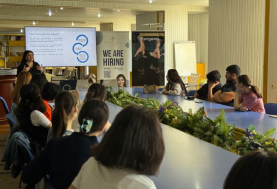 Компания Azerbaijan Fish Farm провела в БГУ воркшоп «Специалист по международным продажам»