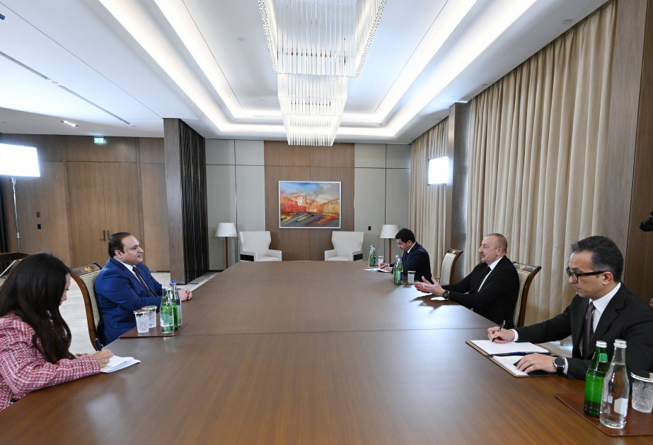 الرئيس إلهام علييف يلتقي بالأمين العام لمنظمة كايسيد (محدث)