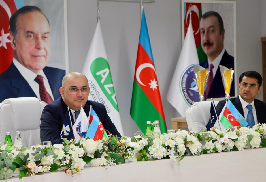 Azərbaycan çempionatının qalibi olmuş "Azərreyl" klubunun üzvləri ilə görüş keçirilib