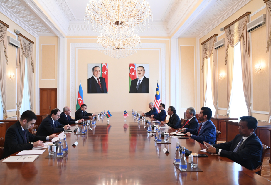 Prime Minister Ali Asadov meets with President of Senate of Malaysian Parliament