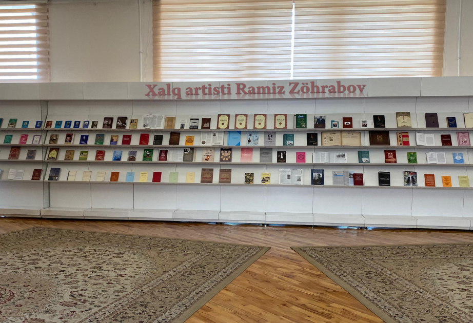 Milli Kitabxanada “Xalq artisti Ramiz Zöhrabov” adlı kitab sərgisi açılıb