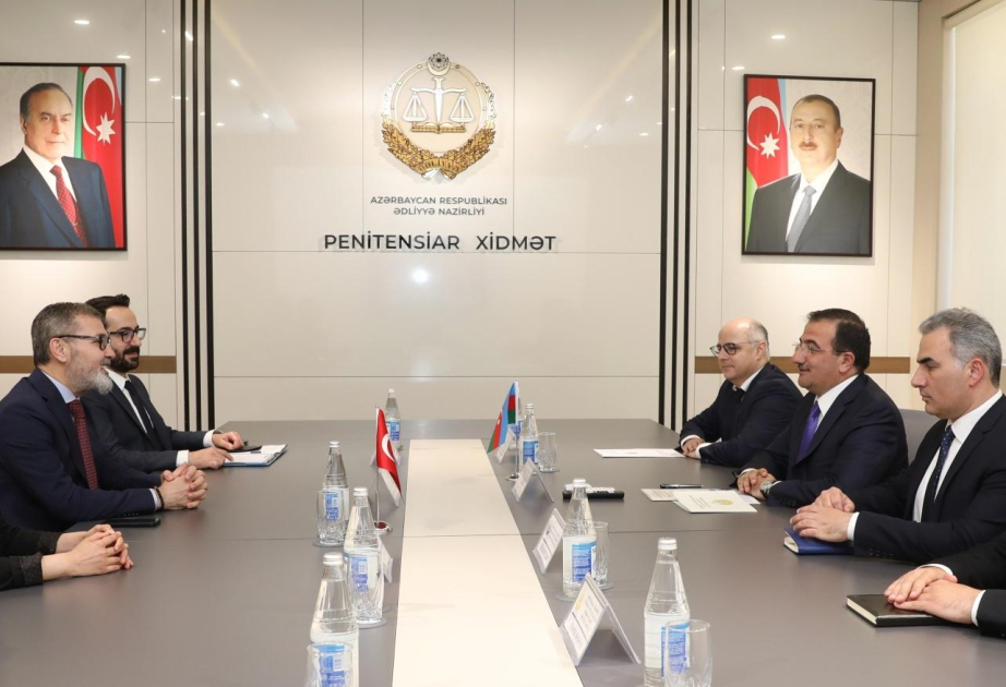 Penitensiar xidmətin rəisi TİHEK-in sədrilə görüşüb