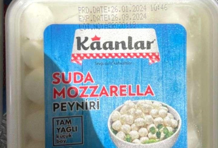 Türkiyədən idxal olunan pendir məhsulunda uyğunsuzluq aşkarlanıb