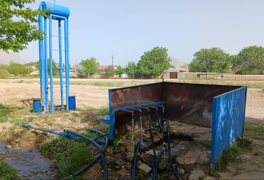 Babək rayonunun Naxışnərgiz kəndinin içməli su təminatı yaxşılaşdırılıb
