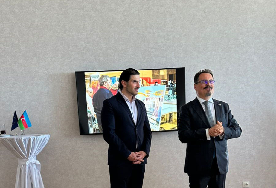 В резиденции посла Евросоюза состоялась выставка работ азербайджанских художников