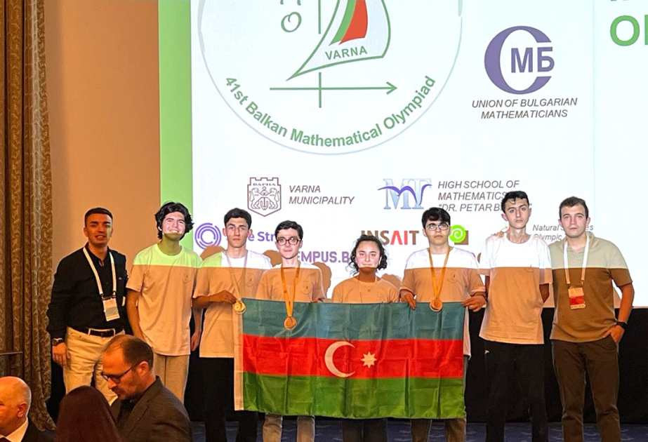 Azərbaycan məktəbliləri 41-ci Balkan Riyaziyyat Olimpiadasında uğur qazanıblar