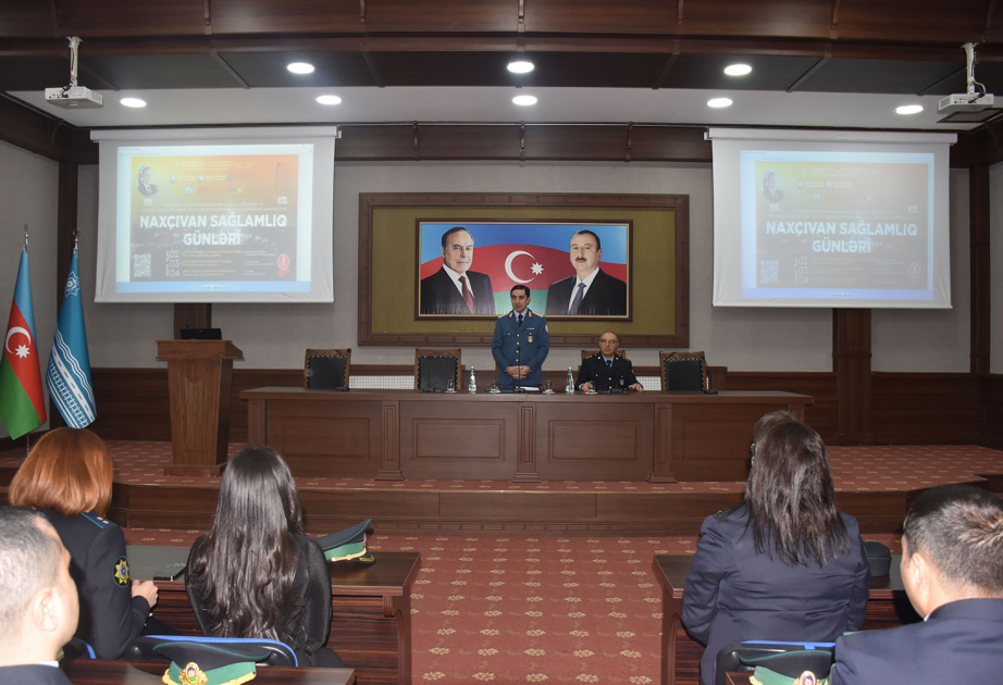 ®  Naxçıvan Baş Gömrük İdarəsində işlə bağlı stress və onun qarşısının alınmasına həsr olunan təlim keçirilib