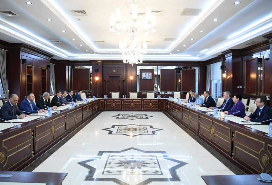 Rusiya Federal Məclisinin Federasiya Şurasının nümayəndə heyəti Milli Məclisdə olub