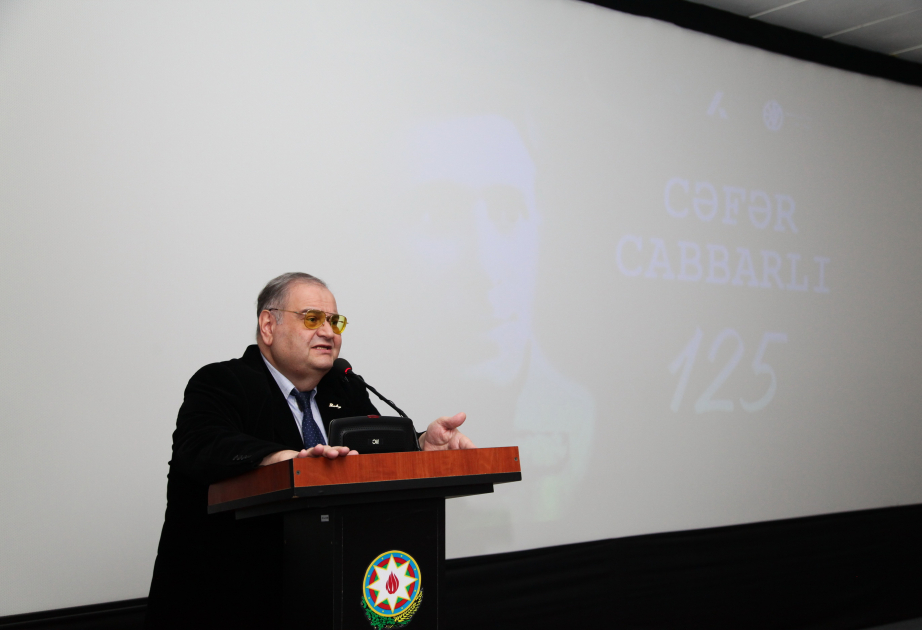 Film Fondunda Cəfər Cabbarlının 125 illik yubileyi qeyd edilib