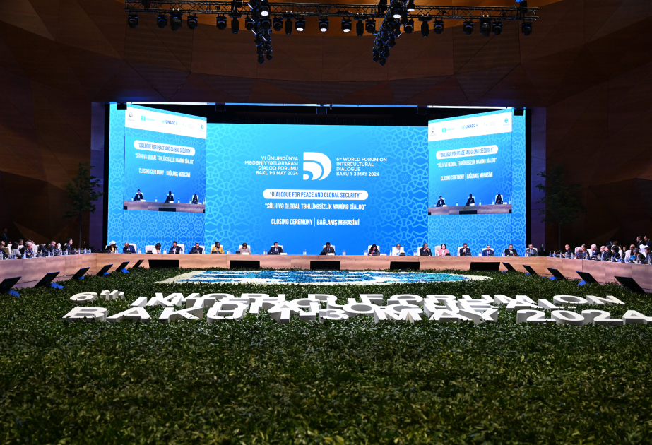 Se celebró la ceremonia de clausura del VI Foro Mundial del Diálogo Intercultural