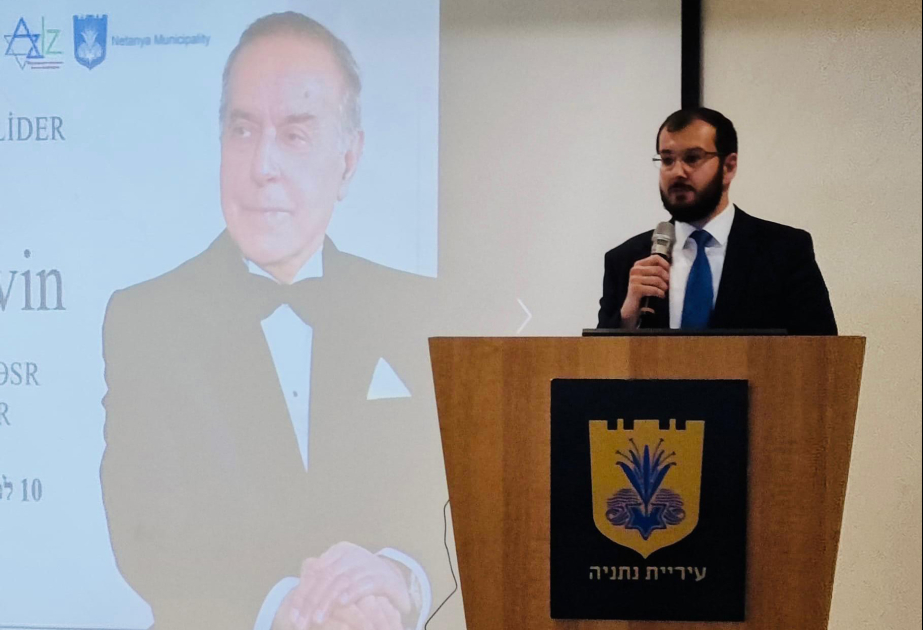 İsrailin Netanya şəhərində Ulu Öndərin doğum gününə həsr olunmuş tədbir təşkil edilib