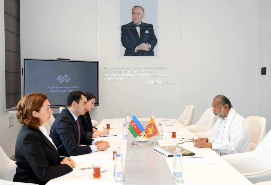 Şri-Lanka mədəni irsin qorunması üzrə təcrübəsini ölkəmizlə bölüşməyə hazırdır