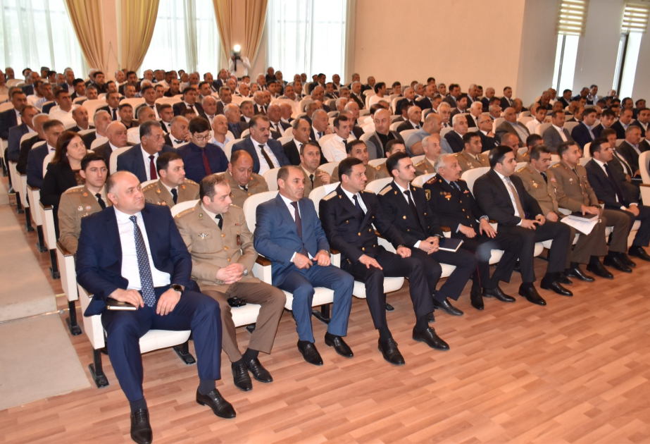 İmişlidə keçirilən regional müşavirədə yanğın təhlükəsizliyi müzakirə olunub
