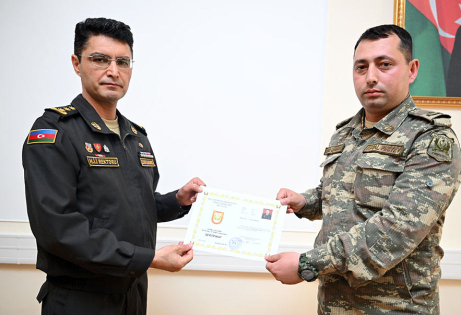 Military Administration Institute holds graduation ceremony of next improvement course