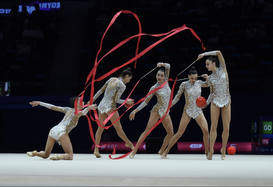 Bakıdakı bədii gimnastika üzrə Avropa Kubokunda ilk qaliblər müəyyənləşəcək