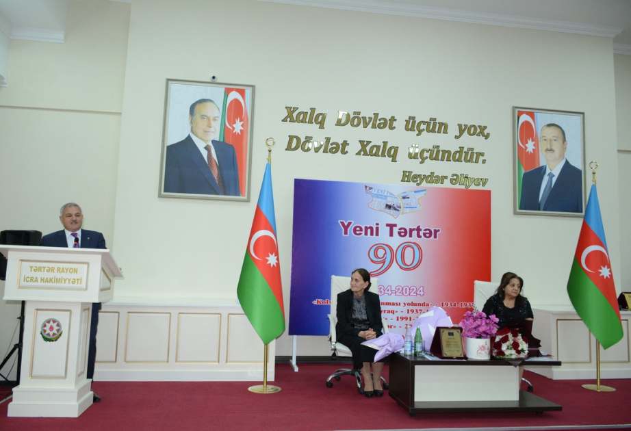 “Yeni Tərtər” qəzetinin 90 illik yubileyi qeyd olunub