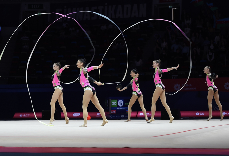 Azerbaijan win group all-around bronze at European Cup in Rhythmic Gymnastics