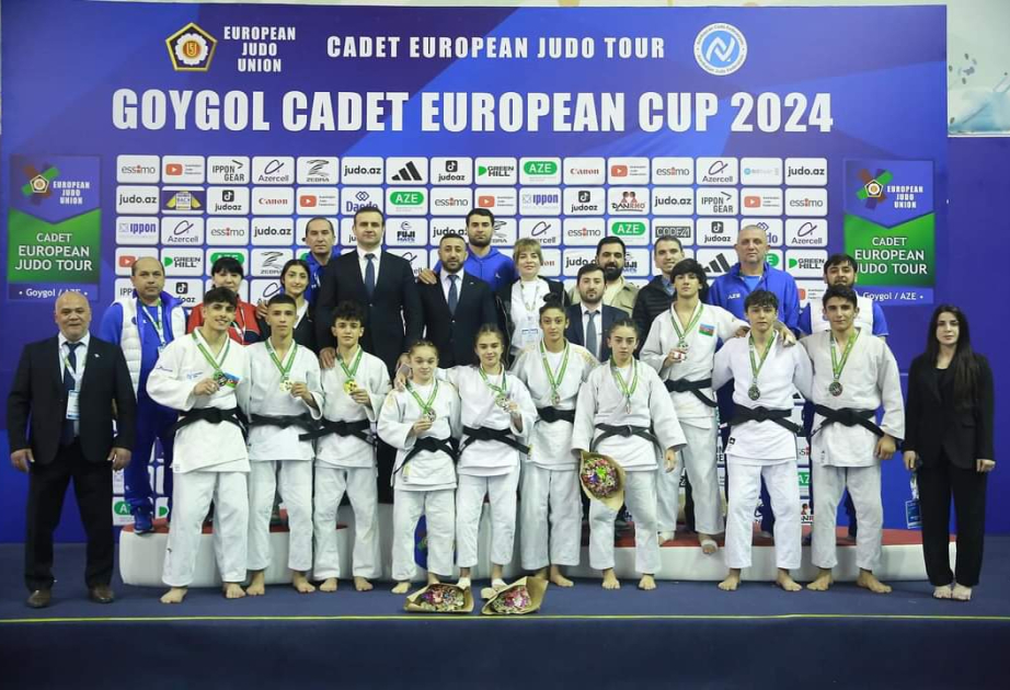 Azərbaycan cüdoçuları Göygöl Avropa Kubokunun ilk günündə 10 medal qazanıblar