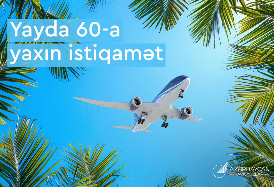 AZAL bu yay 60-a yaxın istiqamətdə aviareys həyata keçirəcək