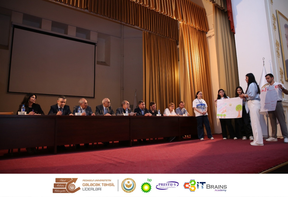 “Pedaqoji Universitetin Gələcək Təhsil Liderləri” müsabiqəsinin yarımfinalı keçirilib