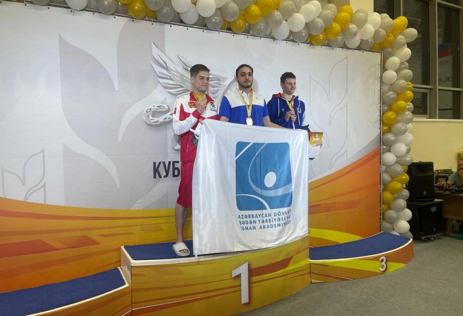 Azerbaijani swimmers shine with nine medals in Russia