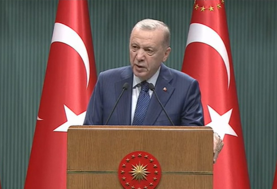 Ərdoğan: Türkiyə HƏMAS-ın atəşkəs təklifi ilə razılaşmasını alqışlayır