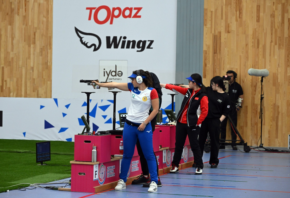 Korean female shooter shine at ISSF Baku World Cup 2024