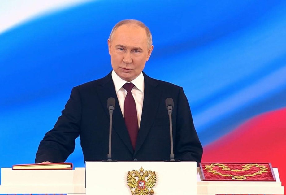 Vladímir Putin prestó juramento y asumió el cargo de Presidente de Rusia