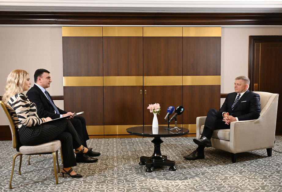 Премьер-министр Словакии дал интервью АЗЕРТАДЖ и АзТВ  ОБНОВЛЕНО