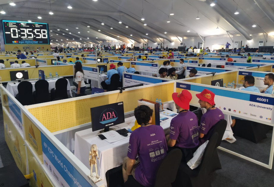 ADA University represented Azerbaijan in finals of World Programming Championships held in Egypt