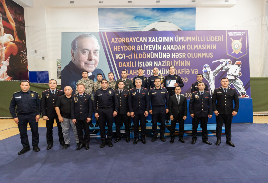 Silahsız özünümüdafiə və əlbəyaxa döyüş üzrə respublika çempionatında 86 polis əməkdaşı mübarizə aparıb