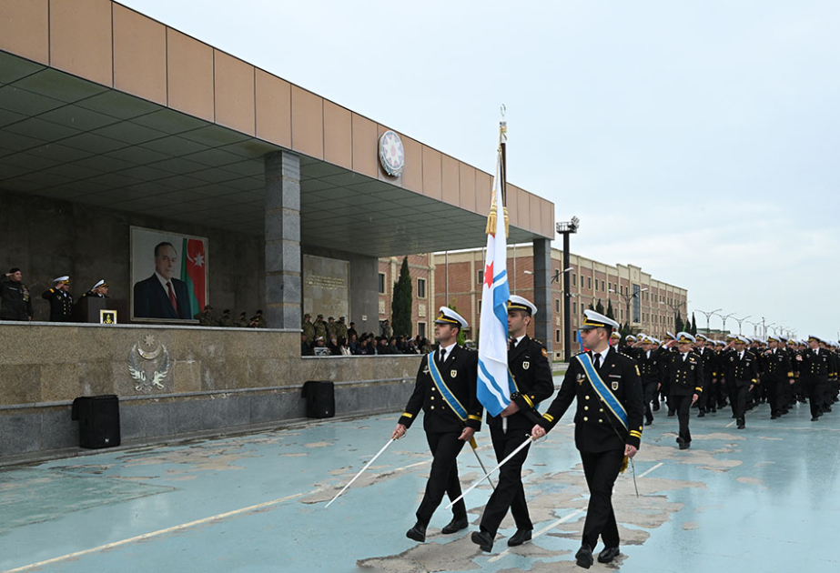 Hərbi Dəniz Qüvvələrinin hərbi hissəsinin yaranması günü qeyd edilib