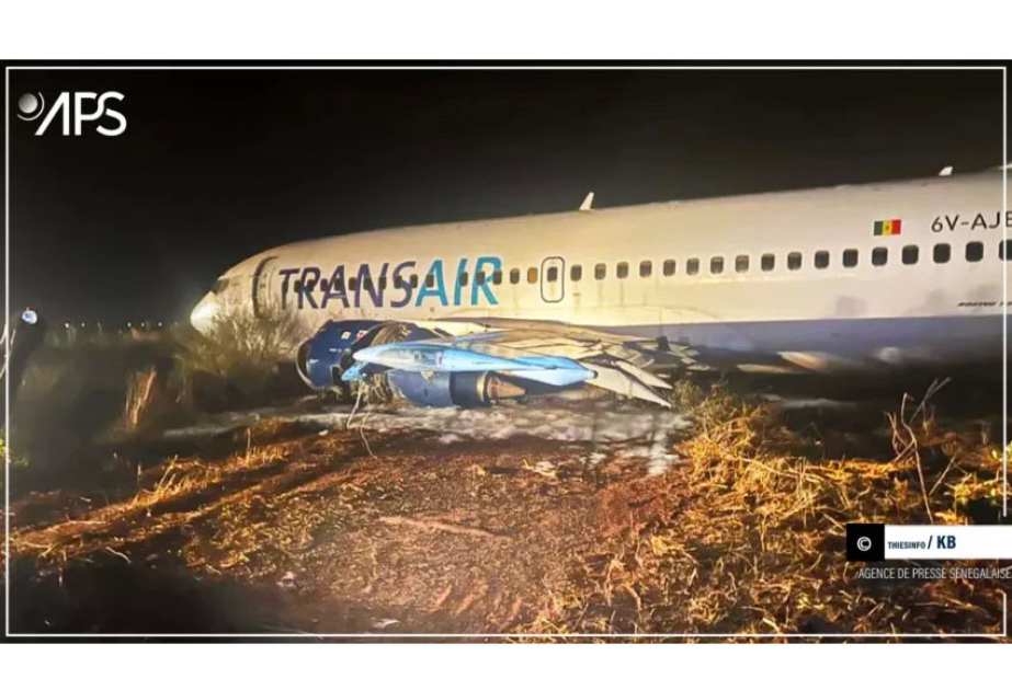 Sénégal : un aéroport international fermé suite à la sortie de piste d’un avion