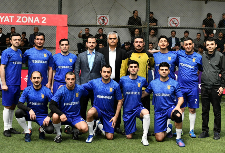 Baş Prokurorluğun futbol komandası Ulu Öndərin xatirəsinə həsr olunmuş turnirdə Fair-Play mükafatına layiq görülüb