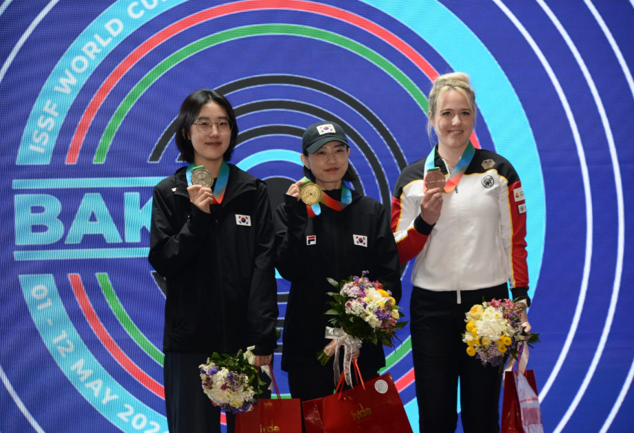Korea’s Kim Yeji triumphs at ISSF Baku World Cup 2024